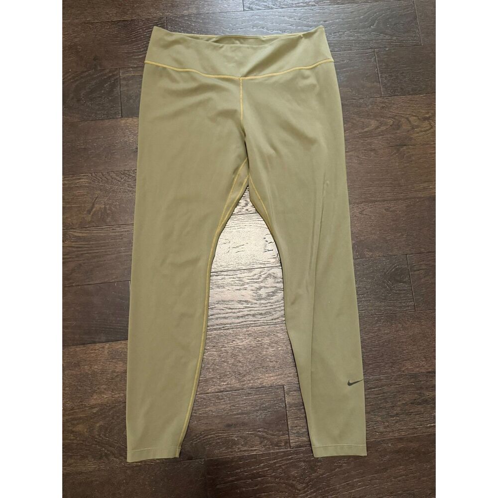 Nike Dri-FIT Women’s XL Olive Green High Rise Leggings 7/8 NWT Without Tags